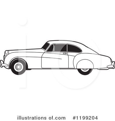 Royalty-Free (RF) Car Clipart Illustration by Lal Perera - Stock Sample #1199204