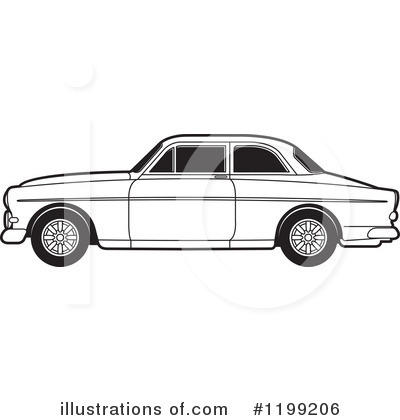 Royalty-Free (RF) Car Clipart Illustration by Lal Perera - Stock Sample #1199206