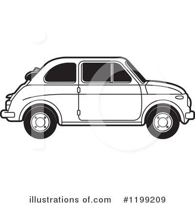 Royalty-Free (RF) Car Clipart Illustration by Lal Perera - Stock Sample #1199209
