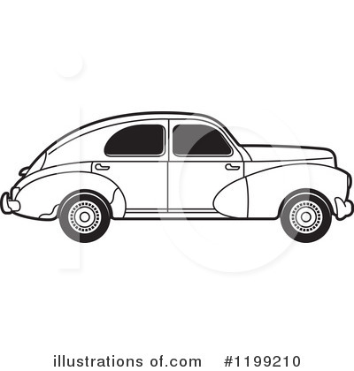 Royalty-Free (RF) Car Clipart Illustration by Lal Perera - Stock Sample #1199210
