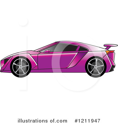 Sports Car Clipart #1211947 by Lal Perera