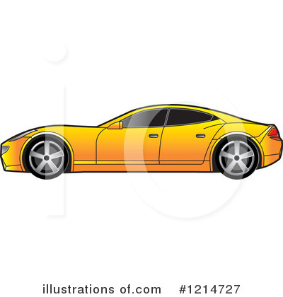 Royalty-Free (RF) Car Clipart Illustration by Lal Perera - Stock Sample #1214727