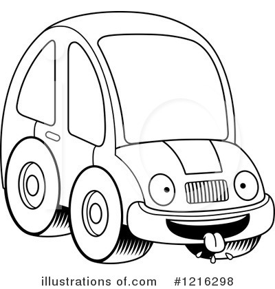 Royalty-Free (RF) Car Clipart Illustration by Cory Thoman - Stock Sample #1216298