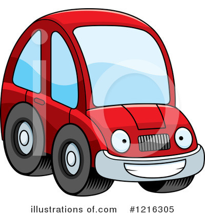 Royalty-Free (RF) Car Clipart Illustration by Cory Thoman - Stock Sample #1216305