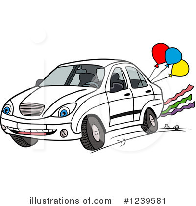Cars Clipart #1239581 by LaffToon