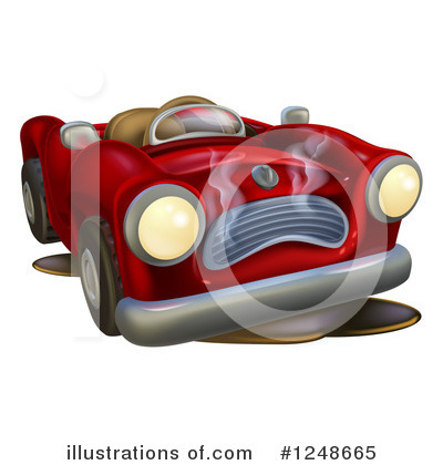 Royalty-Free (RF) Car Clipart Illustration by AtStockIllustration - Stock Sample #1248665