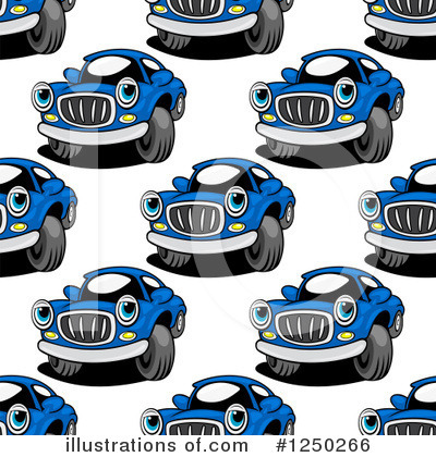 Royalty-Free (RF) Car Clipart Illustration by Vector Tradition SM - Stock Sample #1250266
