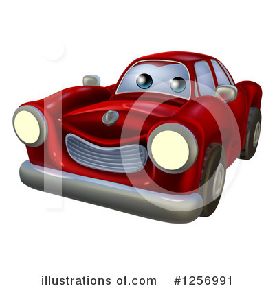 Royalty-Free (RF) Car Clipart Illustration by AtStockIllustration - Stock Sample #1256991