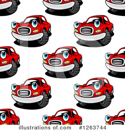 Royalty-Free (RF) Car Clipart Illustration by Vector Tradition SM - Stock Sample #1263744