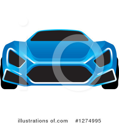 Royalty-Free (RF) Car Clipart Illustration by Lal Perera - Stock Sample #1274995