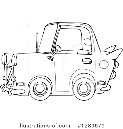 Antique Car Clipart #1289679 by djart