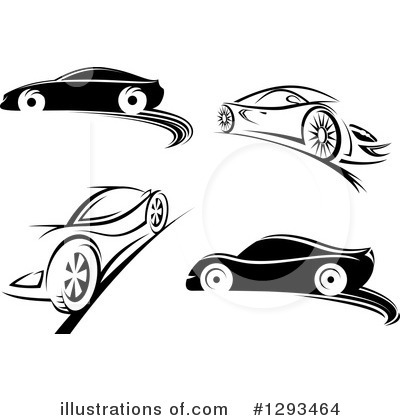 Royalty-Free (RF) Car Clipart Illustration by Vector Tradition SM - Stock Sample #1293464