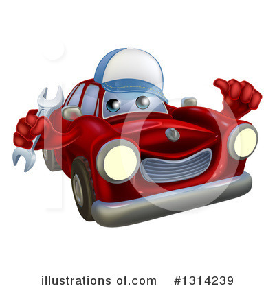 Royalty-Free (RF) Car Clipart Illustration by AtStockIllustration - Stock Sample #1314239