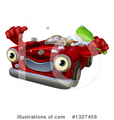 Car Wash Clipart #1327456 by AtStockIllustration