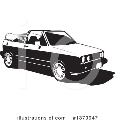 Volkswagen Clipart #1370947 by David Rey
