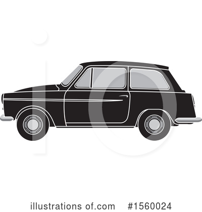 Vintage Car Clipart #1560024 by Lal Perera