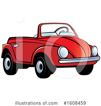 Royalty-Free (RF) Car Clipart Illustration by Lal Perera - Stock Sample #1608459
