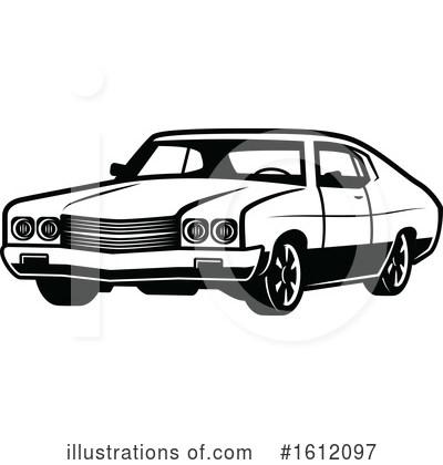 Royalty-Free (RF) Car Clipart Illustration by Vector Tradition SM - Stock Sample #1612097