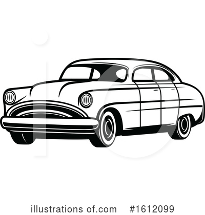 Royalty-Free (RF) Car Clipart Illustration by Vector Tradition SM - Stock Sample #1612099