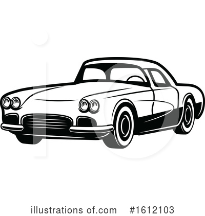 Royalty-Free (RF) Car Clipart Illustration by Vector Tradition SM - Stock Sample #1612103