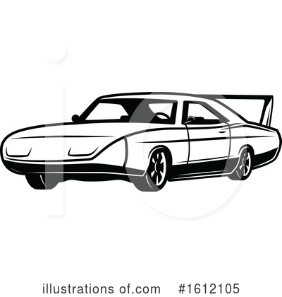 Royalty-Free (RF) Car Clipart Illustration by Vector Tradition SM - Stock Sample #1612105
