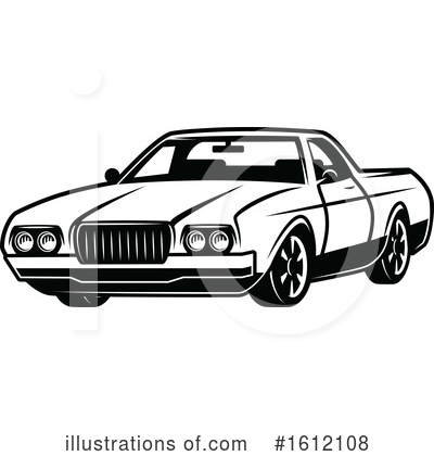 Royalty-Free (RF) Car Clipart Illustration by Vector Tradition SM - Stock Sample #1612108