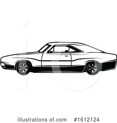 Royalty-Free (RF) Car Clipart Illustration by Vector Tradition SM - Stock Sample #1612124