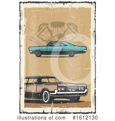 Royalty-Free (RF) Car Clipart Illustration by Vector Tradition SM - Stock Sample #1612130