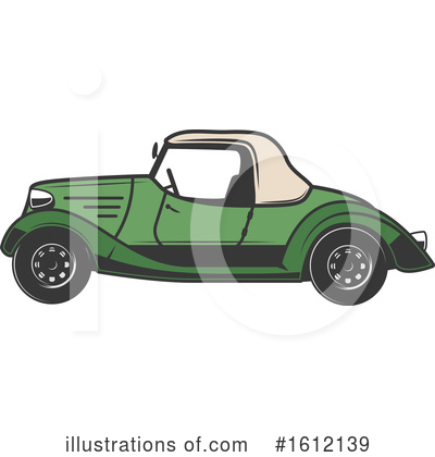 Royalty-Free (RF) Car Clipart Illustration by Vector Tradition SM - Stock Sample #1612139