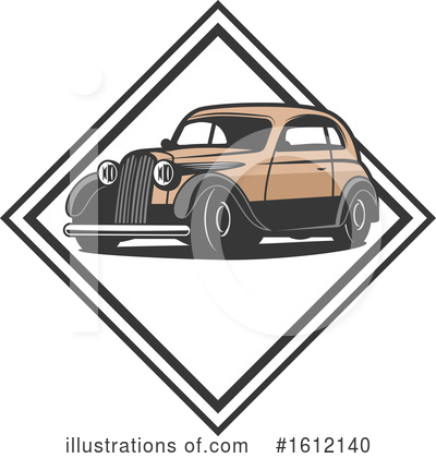 Royalty-Free (RF) Car Clipart Illustration by Vector Tradition SM - Stock Sample #1612140