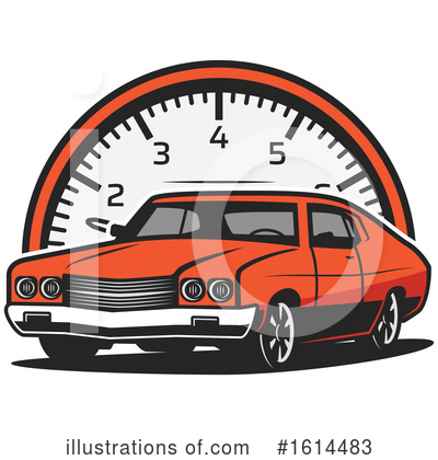 Royalty-Free (RF) Car Clipart Illustration by Vector Tradition SM - Stock Sample #1614483