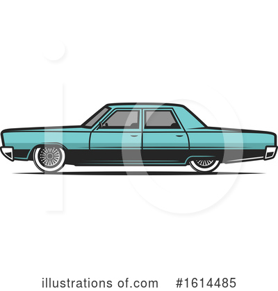 Royalty-Free (RF) Car Clipart Illustration by Vector Tradition SM - Stock Sample #1614485