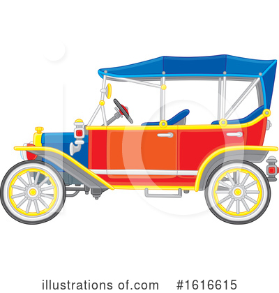 Royalty-Free (RF) Car Clipart Illustration by Alex Bannykh - Stock Sample #1616615
