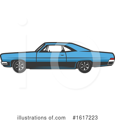 Royalty-Free (RF) Car Clipart Illustration by Vector Tradition SM - Stock Sample #1617223