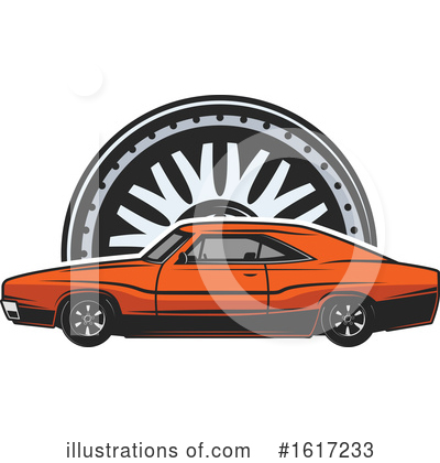 Royalty-Free (RF) Car Clipart Illustration by Vector Tradition SM - Stock Sample #1617233