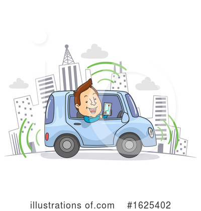 Royalty-Free (RF) Car Clipart Illustration by BNP Design Studio - Stock Sample #1625402
