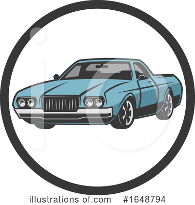 Royalty-Free (RF) Car Clipart Illustration by Vector Tradition SM - Stock Sample #1648794