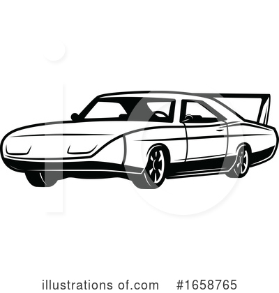 Royalty-Free (RF) Car Clipart Illustration by Vector Tradition SM - Stock Sample #1658765