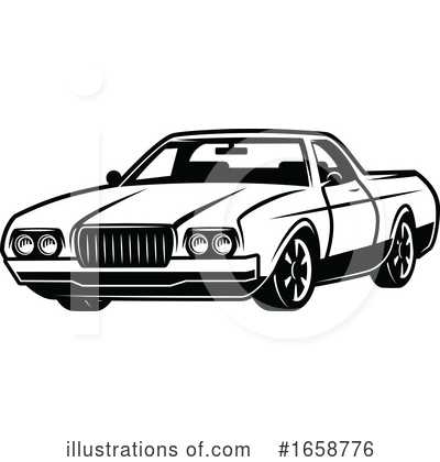 Royalty-Free (RF) Car Clipart Illustration by Vector Tradition SM - Stock Sample #1658776