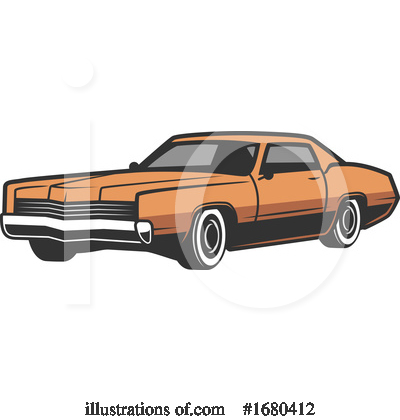Royalty-Free (RF) Car Clipart Illustration by Vector Tradition SM - Stock Sample #1680412