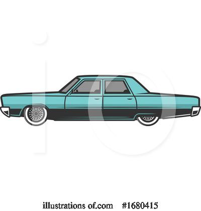 Royalty-Free (RF) Car Clipart Illustration by Vector Tradition SM - Stock Sample #1680415