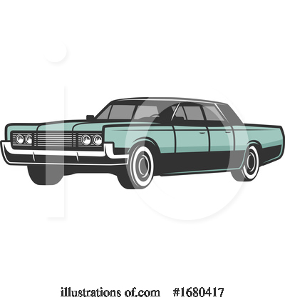 Royalty-Free (RF) Car Clipart Illustration by Vector Tradition SM - Stock Sample #1680417