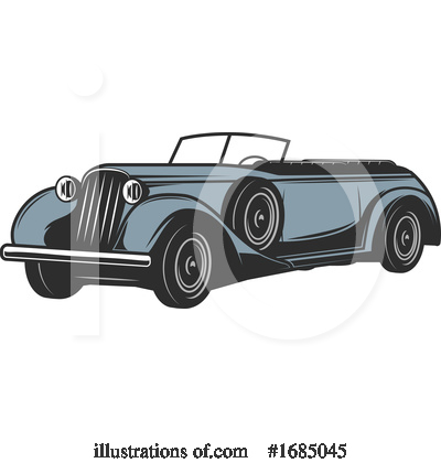 Royalty-Free (RF) Car Clipart Illustration by Vector Tradition SM - Stock Sample #1685045