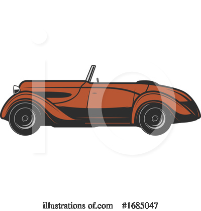 Royalty-Free (RF) Car Clipart Illustration by Vector Tradition SM - Stock Sample #1685047
