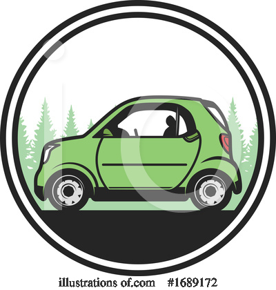 Electric Car Clipart #1689172 by Vector Tradition SM