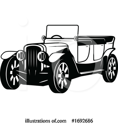 Royalty-Free (RF) Car Clipart Illustration by Vector Tradition SM - Stock Sample #1692686