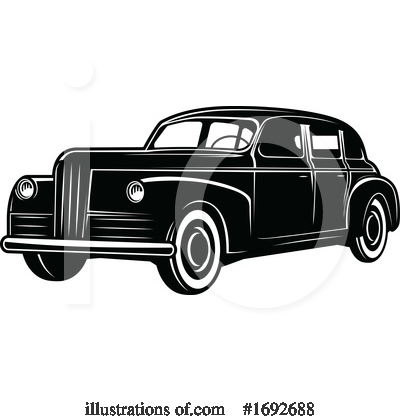 Royalty-Free (RF) Car Clipart Illustration by Vector Tradition SM - Stock Sample #1692688