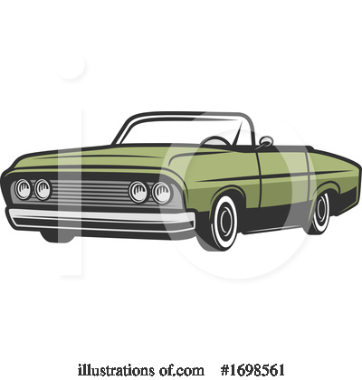 Royalty-Free (RF) Car Clipart Illustration by Vector Tradition SM - Stock Sample #1698561