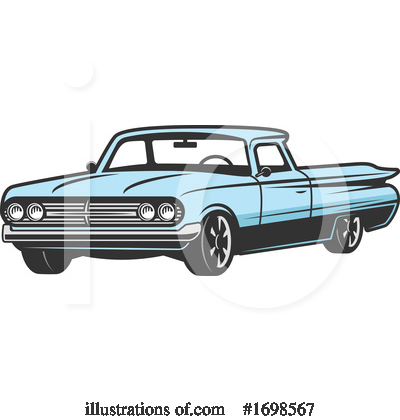 Royalty-Free (RF) Car Clipart Illustration by Vector Tradition SM - Stock Sample #1698567