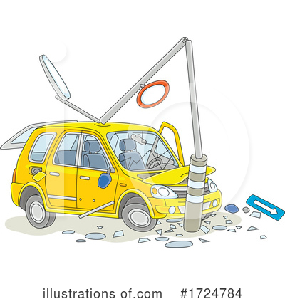 Car Insurance Clipart #1724784 by Alex Bannykh